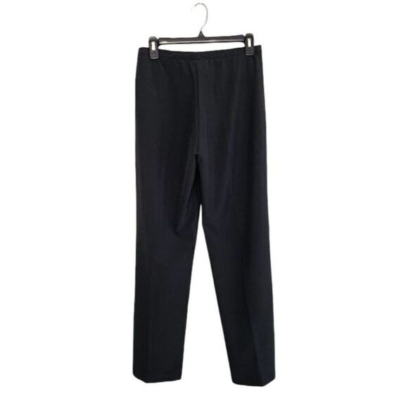 2 Nike Dri Fit Black Athletic Pants Zip Front Drawstring Straight Leg Small‎ - Picture 4 of 9